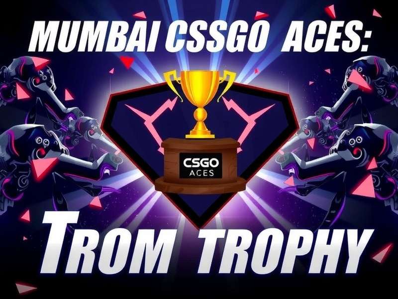 Mumbai CSGO Aces Winning Trophy